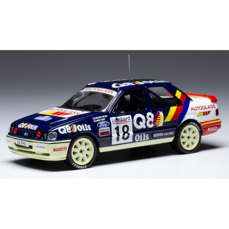 1:43 Ixo Model Ford Sierra RS Cosworth N18 Rally RAC Lombard 1991 Wilson/grist