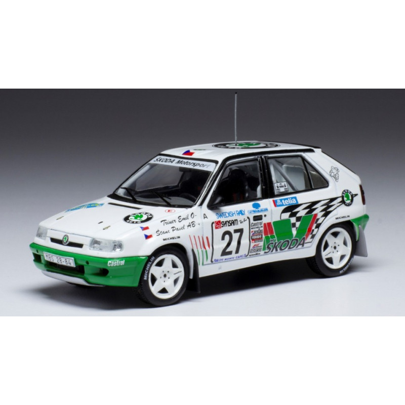 1:43 Ixo Model Skoda Felicia KIT CAR N27 Rally Sweden 1995 Triner/stanc