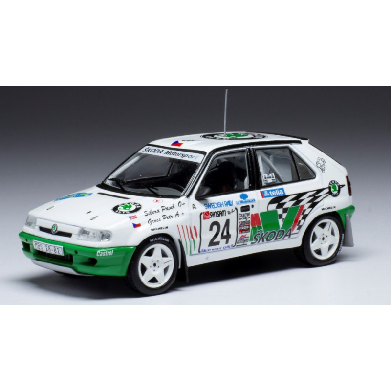 1:43 Ixo Model Skoda Felicia KIT CAR N24 Rally Sweden 1995 Sibera/gross