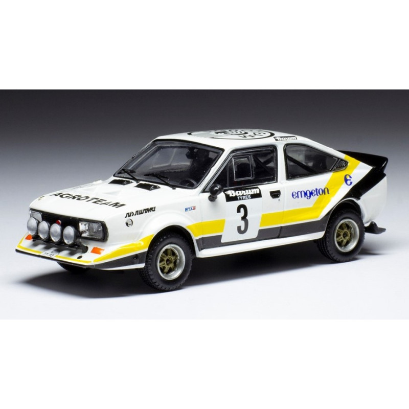 1:43 Ixo Model Skoda MTX 160 N3 Rally WM Valasskaa Zima 1984 Blahna/schovanek