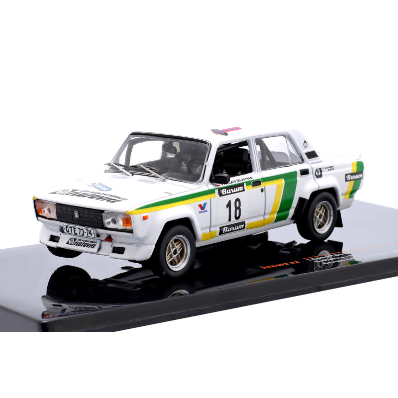 1:43 Ixo Model Lada 2105 Vfts N18 Tribec Rally 1988 BLAHNA/SCHOVANEK