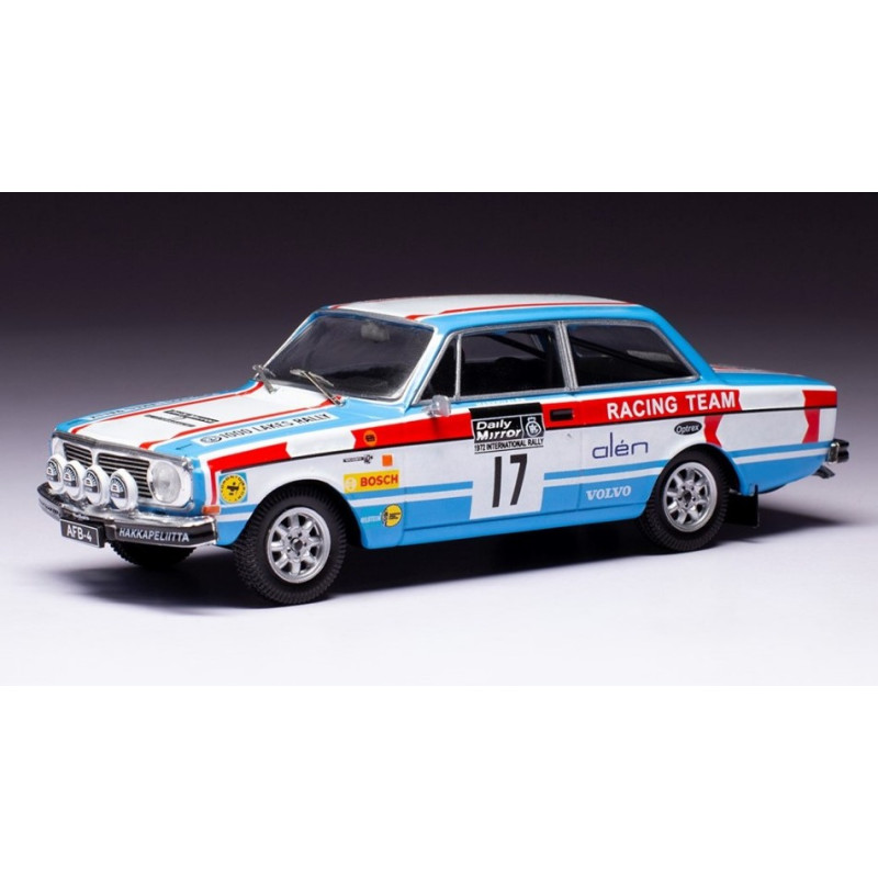 1:43 Ixo Model Volvo 142 N17 RAC Rally 1972 Alen/aho