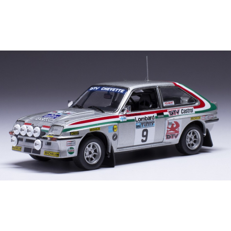 1:43 Ixo Model Vauxhall Chevette 2300 HSR N9 RAC Rally 1980 ARIKKALA/VIRTANEN