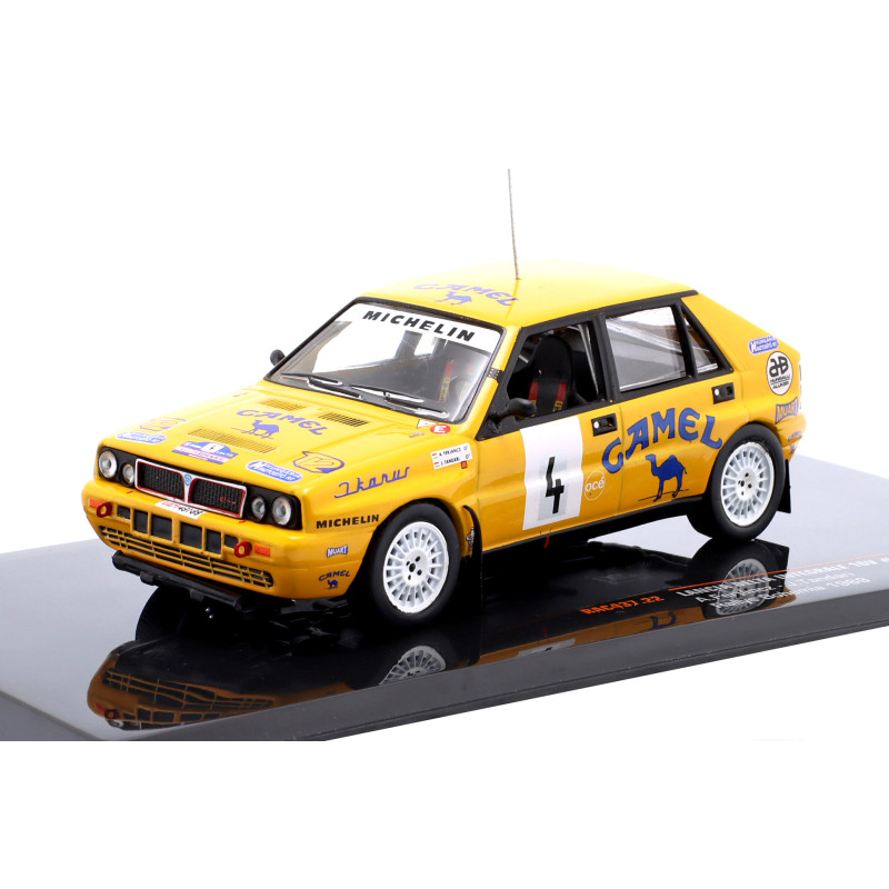 1:43 Ixo Model Lancia Delta Integrale 16V N4 Bohemia Rally 1990 FERJANCZ TANDARI