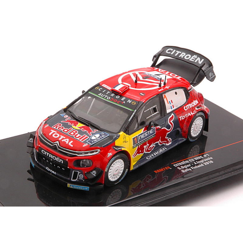 1:43 Ixo Model Citroen C3 WRC N1 Finland Rally 2019 Ogier ingrassia