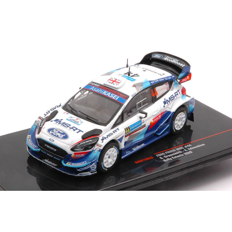 1:43 Ixo Model Ford Fiesta WRC N44 WRC Rally Estonia 2020 Verdesmith edmondson