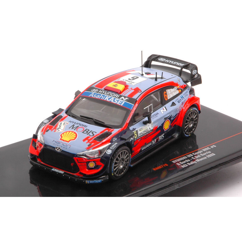 1:43 Ixo Model Hyundai i20 Coupe WRC N6 Rally Monza 2020 Sordo del Barrio