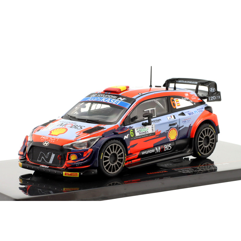 1:43 Ixo Model Hyundai i20 Coupe WRC N6 Rally Monza 2021 Sordo/carrera