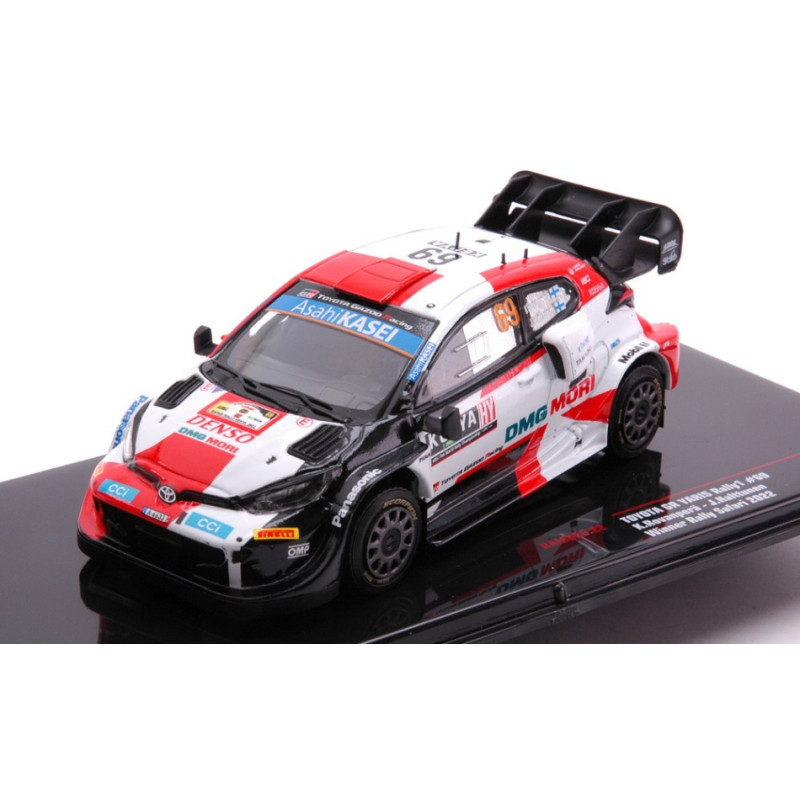 1:43 Ixo Model Toyota GR Yaris RALLY1 N69 Safari Rally 2022 Rovanpera/halttunen