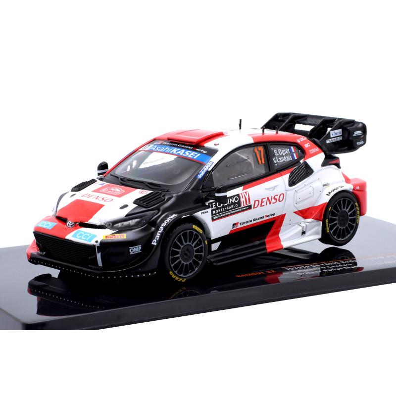 1:43 Ixo Model Toyota Yaris WRC N17 Rally Sweden 2023 Ogier landais