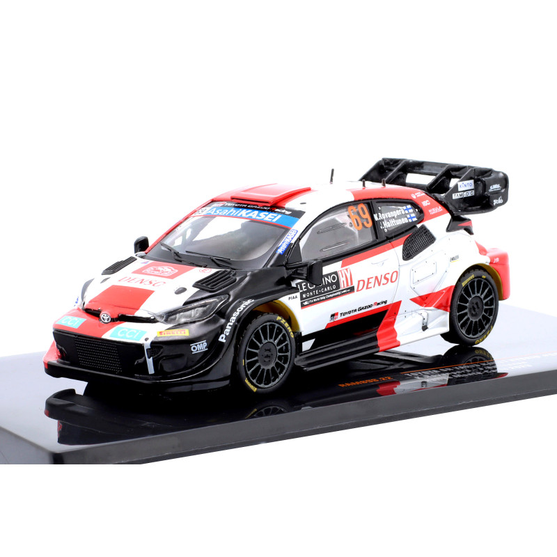 1:43 Ixo Model Toyota Yaris WRC N69 Rally Monte Carlo 2023 Rovanpera halttunen