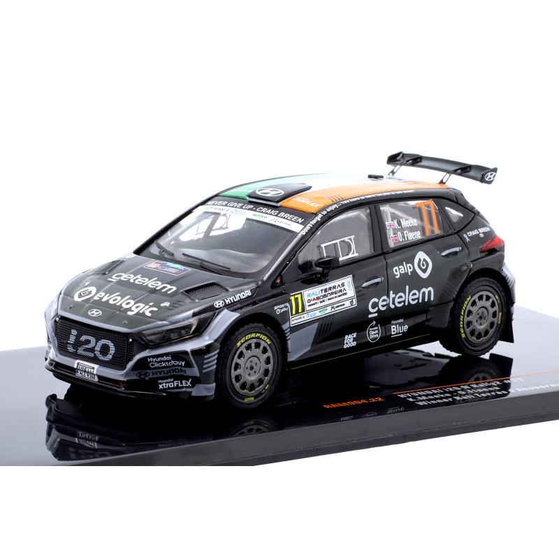 1:43 Ixo Model Hyundai i20 N N77 Rally Aboboreira 2023 Meeke floene