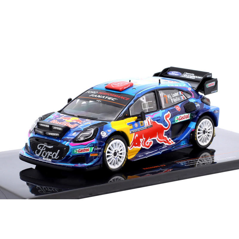 1:43 Ixo Model Ford Puma WRC N1 Central European Rally 2023 Loubet veillas