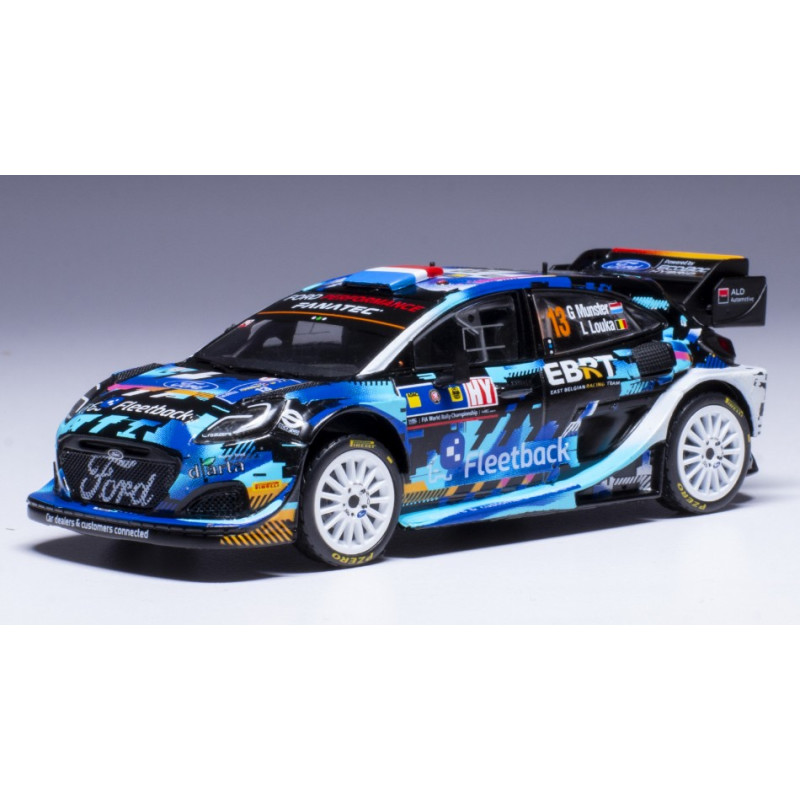 1:43 Ixo Model Ford Puma Rally 1 N13 WRC Central European Rally 2023 Munster louka