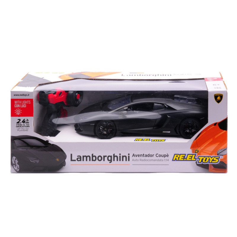 Re.el.toys Lamborghini Aventador SC Nero Radiocomando 1:14