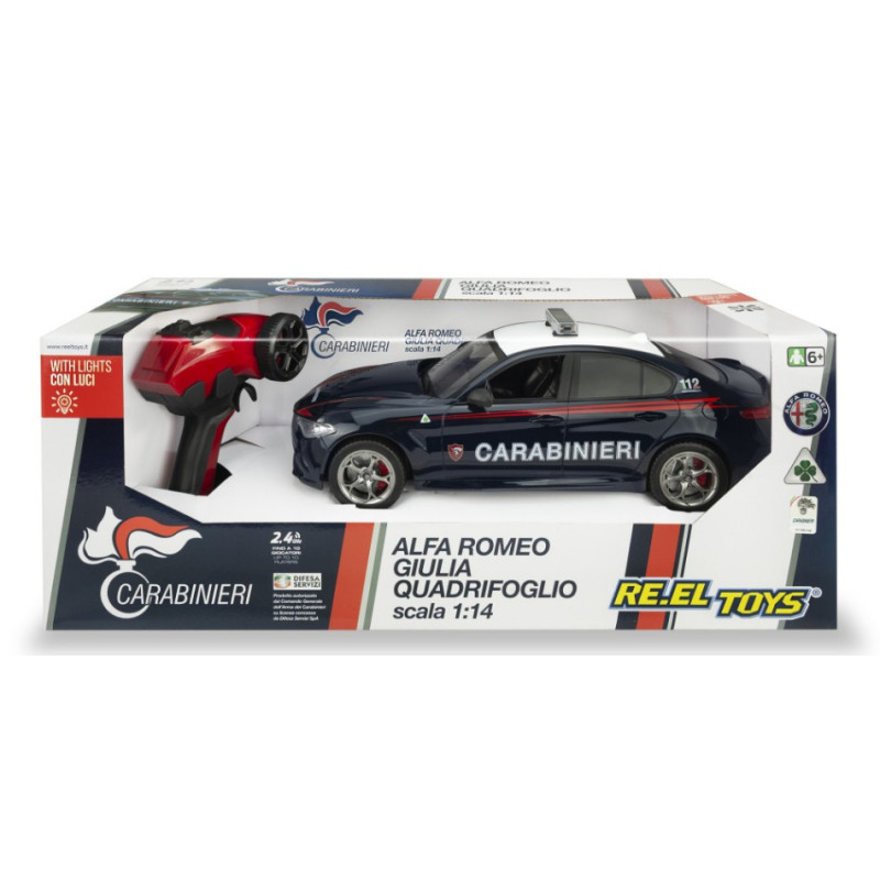 Re.el.toys Alfa Romeo Giulia Carabinieri Radiocomando 1:14