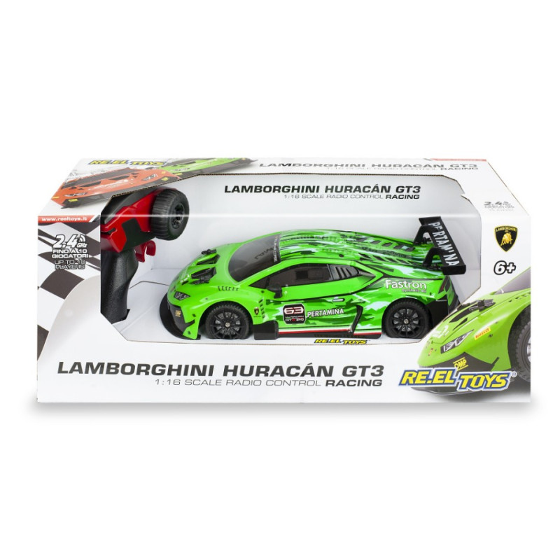 1:18 Re.el.toys Lamborghini Huracan GT3 Verde Radiocomando