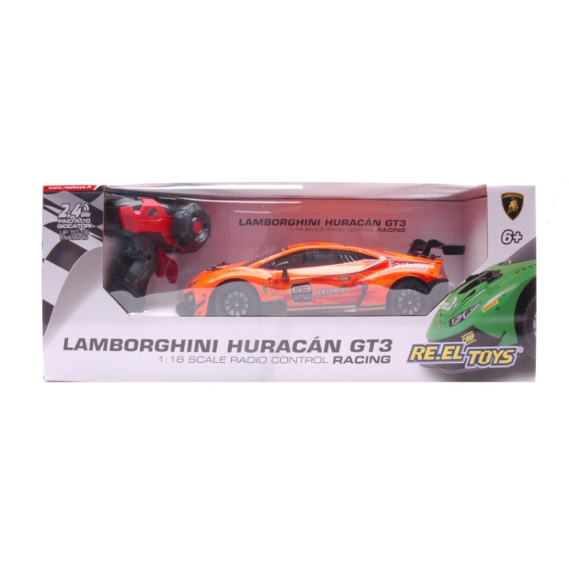 1:18 Re.el.toys Lamborghini Huracan GT3 Arancione Radiocomando