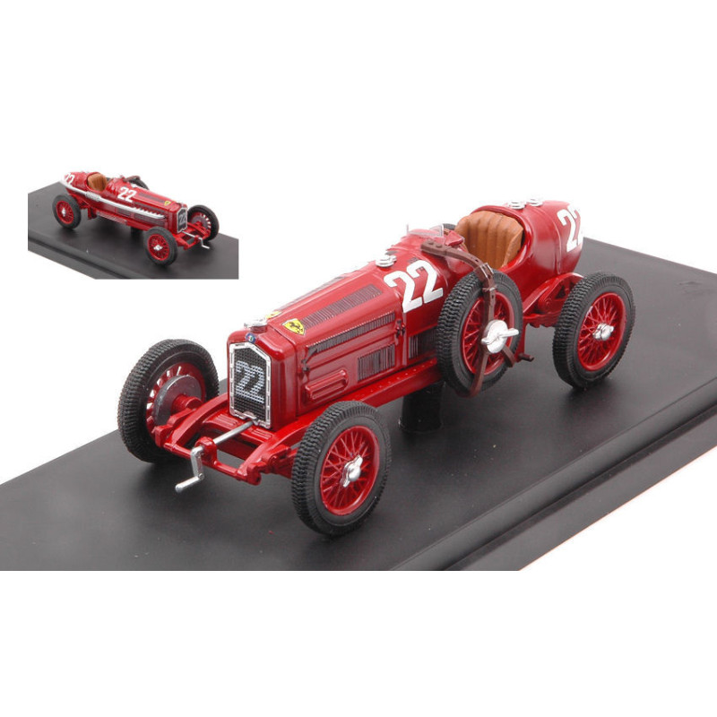 1:43 Rio Alfa Romeo P3 Tipo B N22 2nd Targa Florio 1935 Luis Chiron