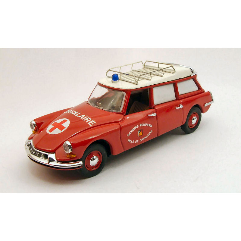 1:43 Rio Citroen ID 19 Break 1962 Ambul.pompieri