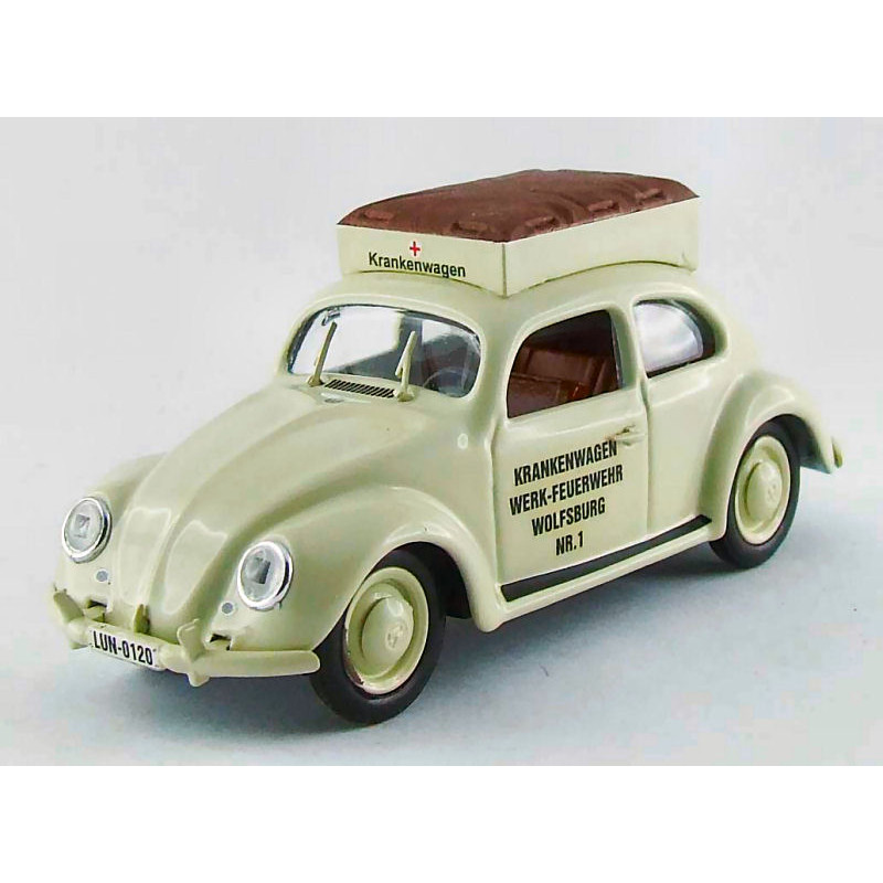 1:43 Rio VW Beetle Ambulanza Pompieri DI Wolsburg 1950