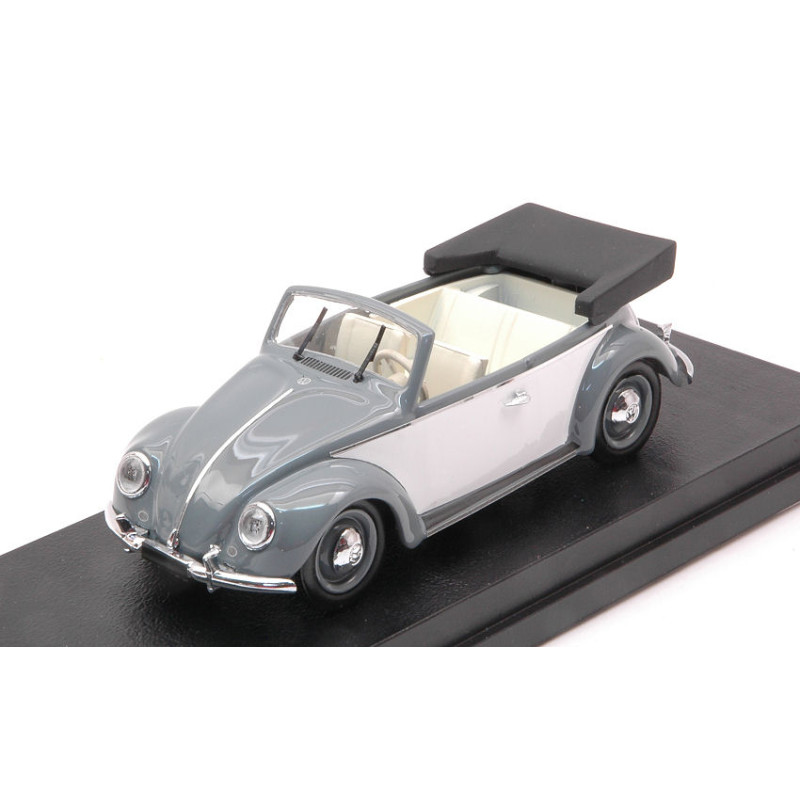 1:43 Rio VW Cabrio Karmann 1949 Grigio/bianco