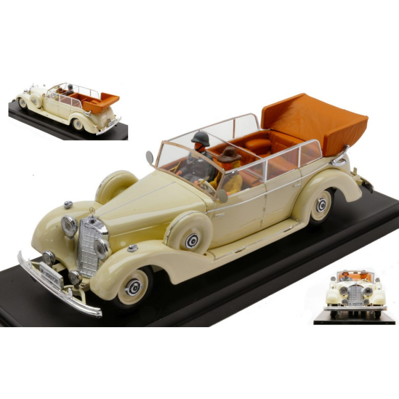 1:43 Rio Mercedes 770 K Cabriolet 1938 EVA Braun AND SS Military Guard