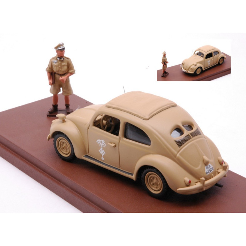 1:43 Rio VW Maggiolino Africa Korps 1941 Figure Rommel Ed.lim.pcs 100