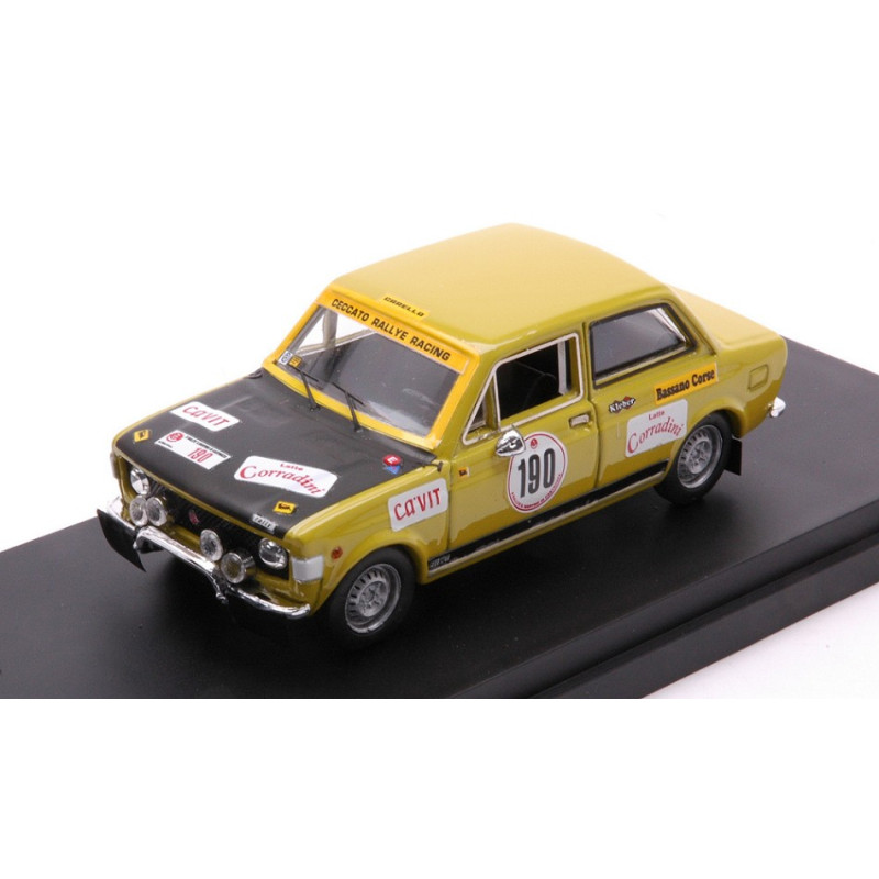 1:43 Rio Fiat 128 Rally N190 Rally SAN Martino DI Castrozza 1972 A.bettega