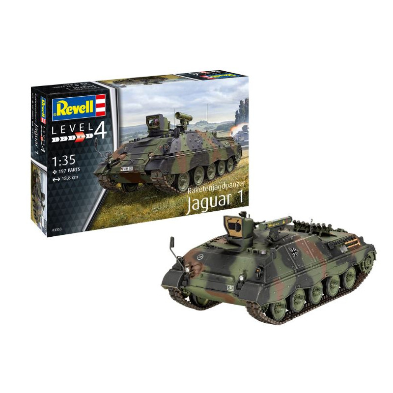 1:35 Revell Raketenjagdpanzer Jaguar 1 KIT