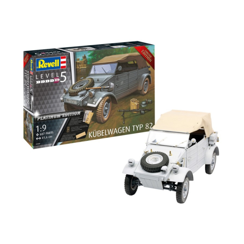 1:9 Revell Kubelwagen TYP 82 Platinium Edition KIT