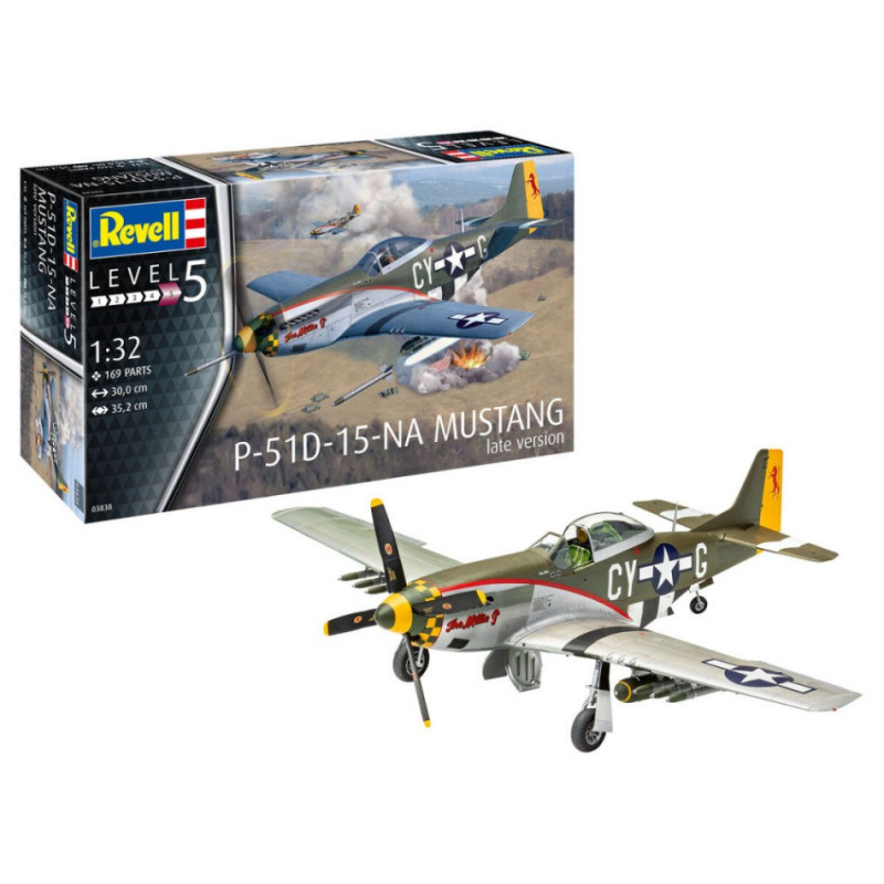 1:32 Revell P 51D 15 NA Mustang Late Version KIT