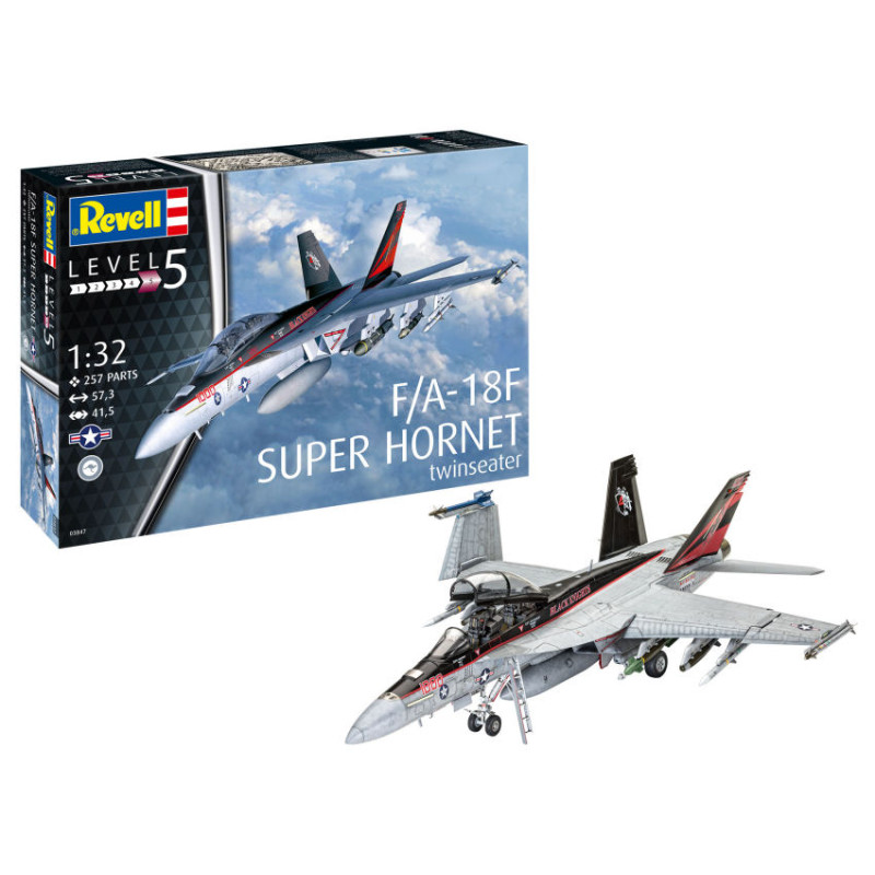 1:32 Revell F/A 18F Super Hornet Twinseater KIT