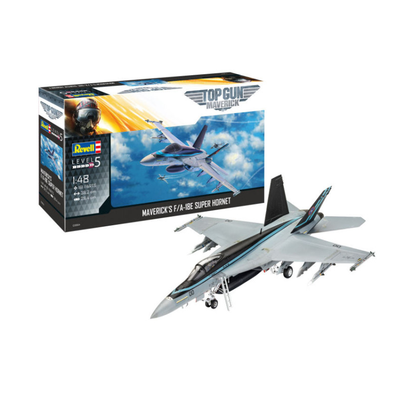 1:48 Revell Maverick's F/A 18E Super Hornet TOP GUN Movie KIT