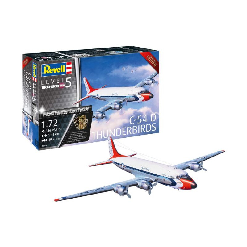 1:72 Revell C 54D Blu Angels Thunderbirds Platinum Edition KIT