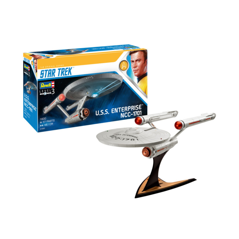 1:600 Revell U.s.s. Enterprise NCC 1701 (tos) KIT