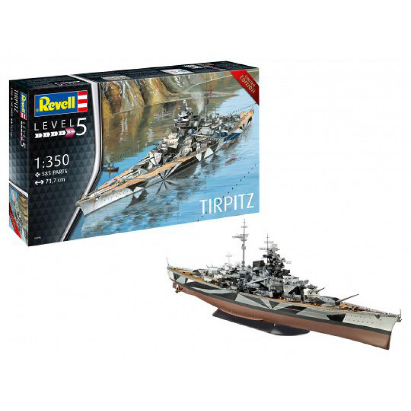 Revell Battleship Tirpitz KIT 1:350