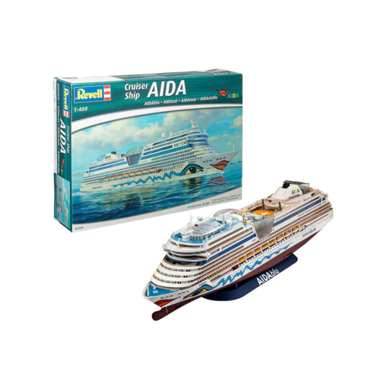 1:400 Revell Aida BLU SOL MAR Stella Civil Ships KIT