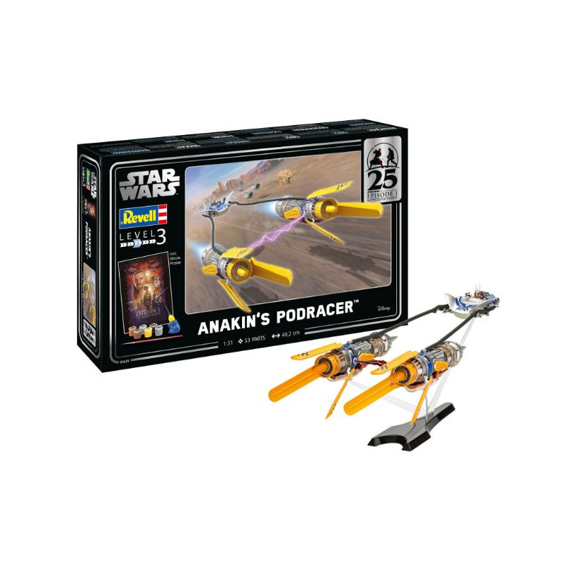 Revell Gift SET Episode 1 25th Anakin's Podracer KIT 1:31