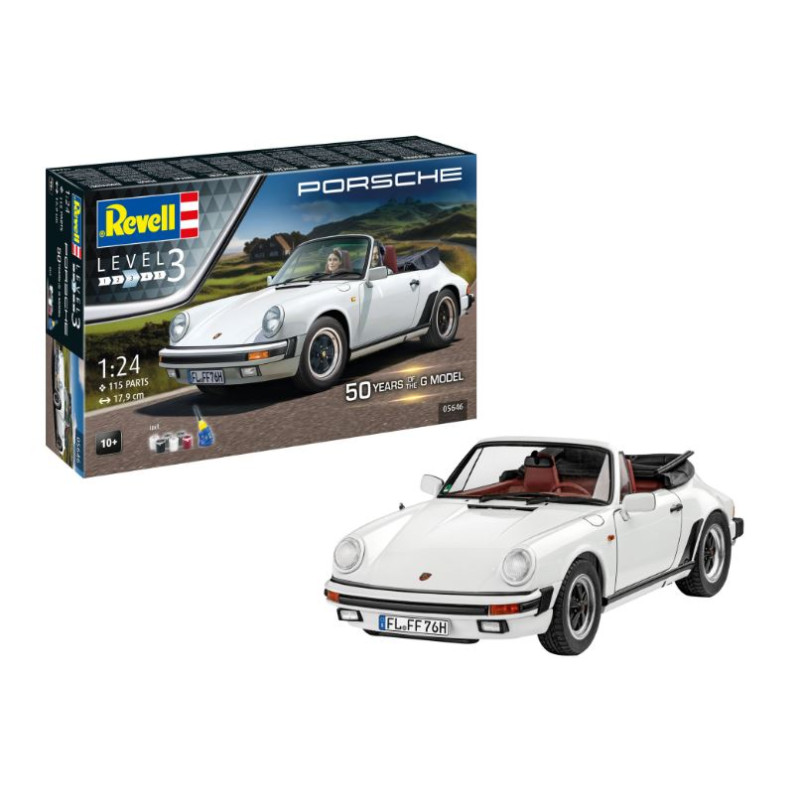 1:24 Revell Gift SET Porsche 50 Years OF THE G Model KIT