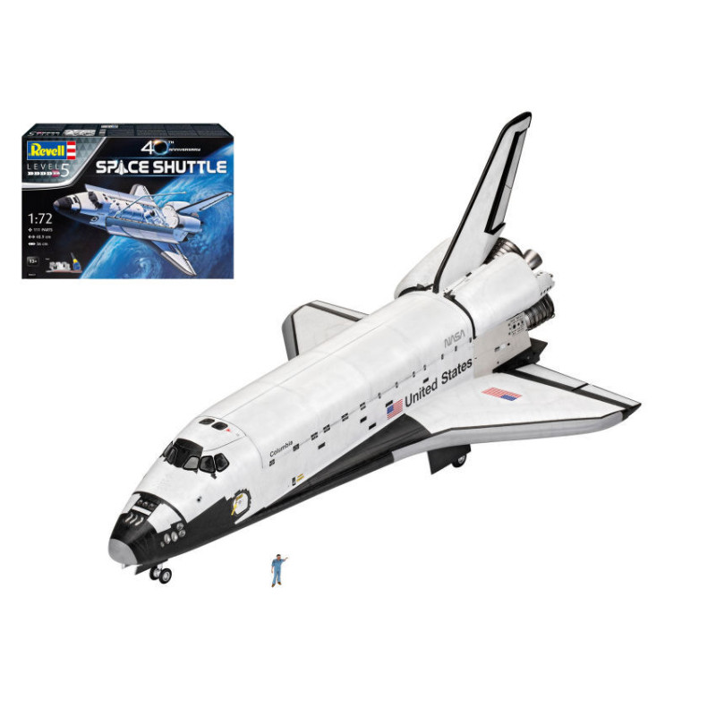 1:72 Revell Space Shuttle Gift SET 40th Anniversary KIT