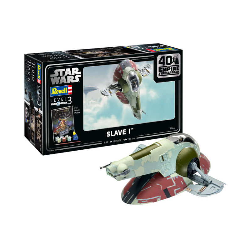 Revell Gift SET Slave I 40th Anniversary KIT 1:88