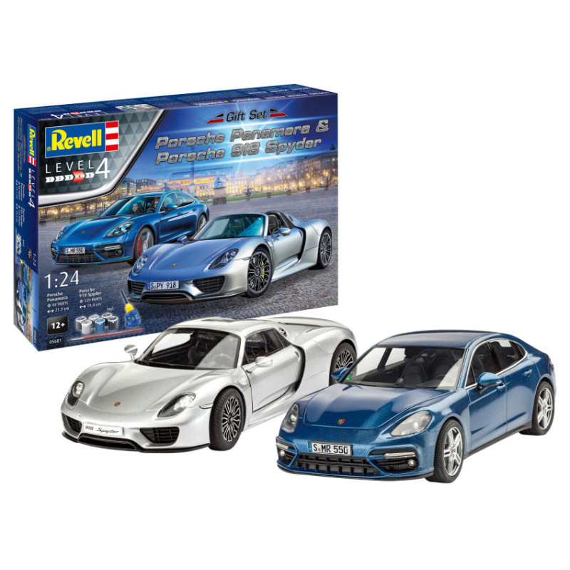 1:24 Revell Porsche SET Gift SET KIT