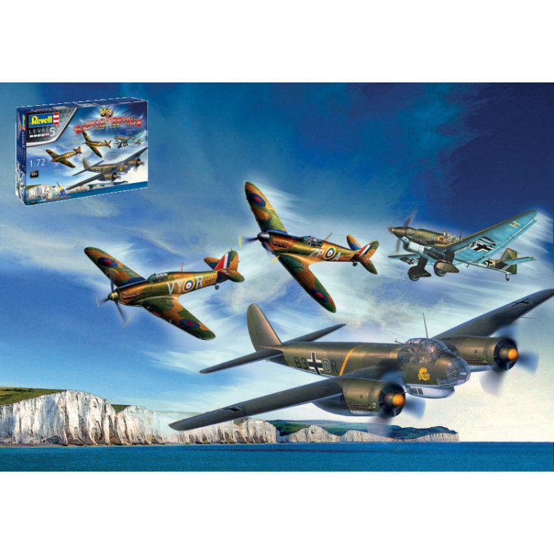 1:72 Revell 80th Anniversary Battle OF Britain Gift SET KIT