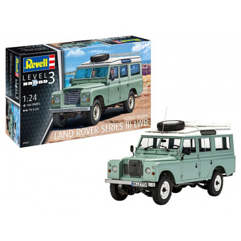 1:24 Revell Land Rover Series III KIT