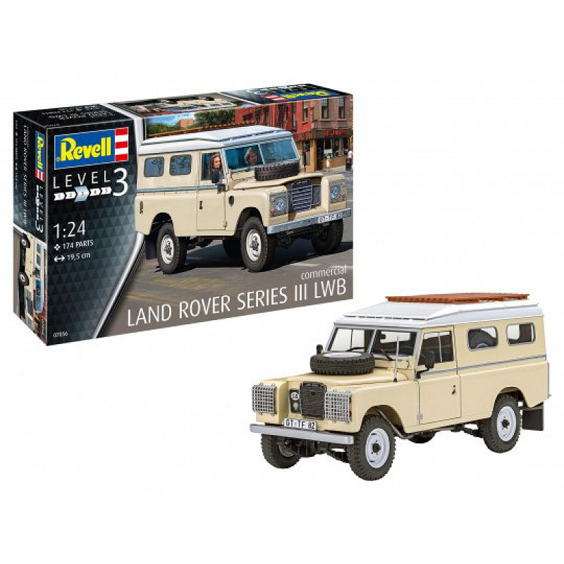 1:24 Revell Land Rover Series III LWB Commercial KIT