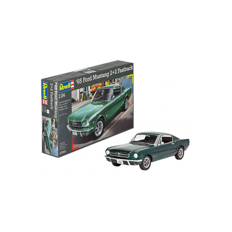 1:24 Revell Ford Mustang 2+2 Fastback 1965 KIT