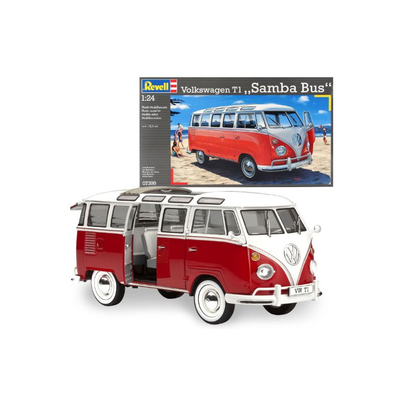 1:24 Revell VW T 1 Samba BUS KIT