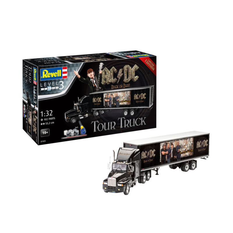 1:32 Revell Truck & Trailer Ac/dc Gift SET KIT