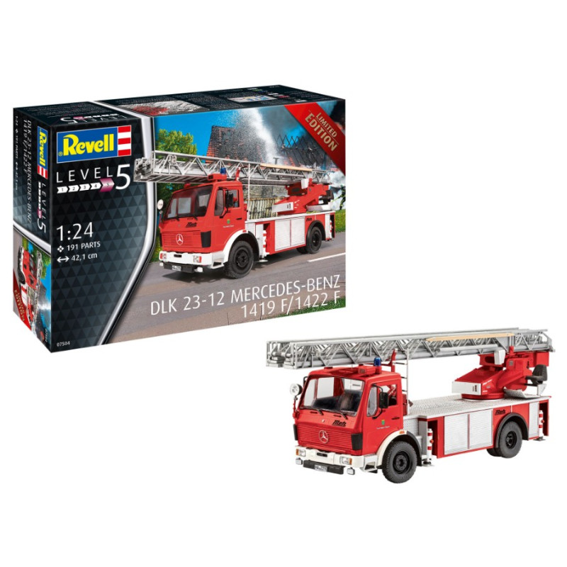 1:24 Revell Fire Engine Mercedes 1419 F/1422 F KIT